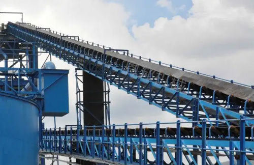Structure and characteristics of belt conveyor